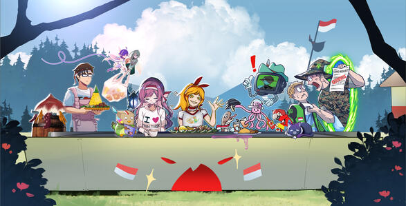 81st Indonesian Independence Day | Collaboration with Artcension artists